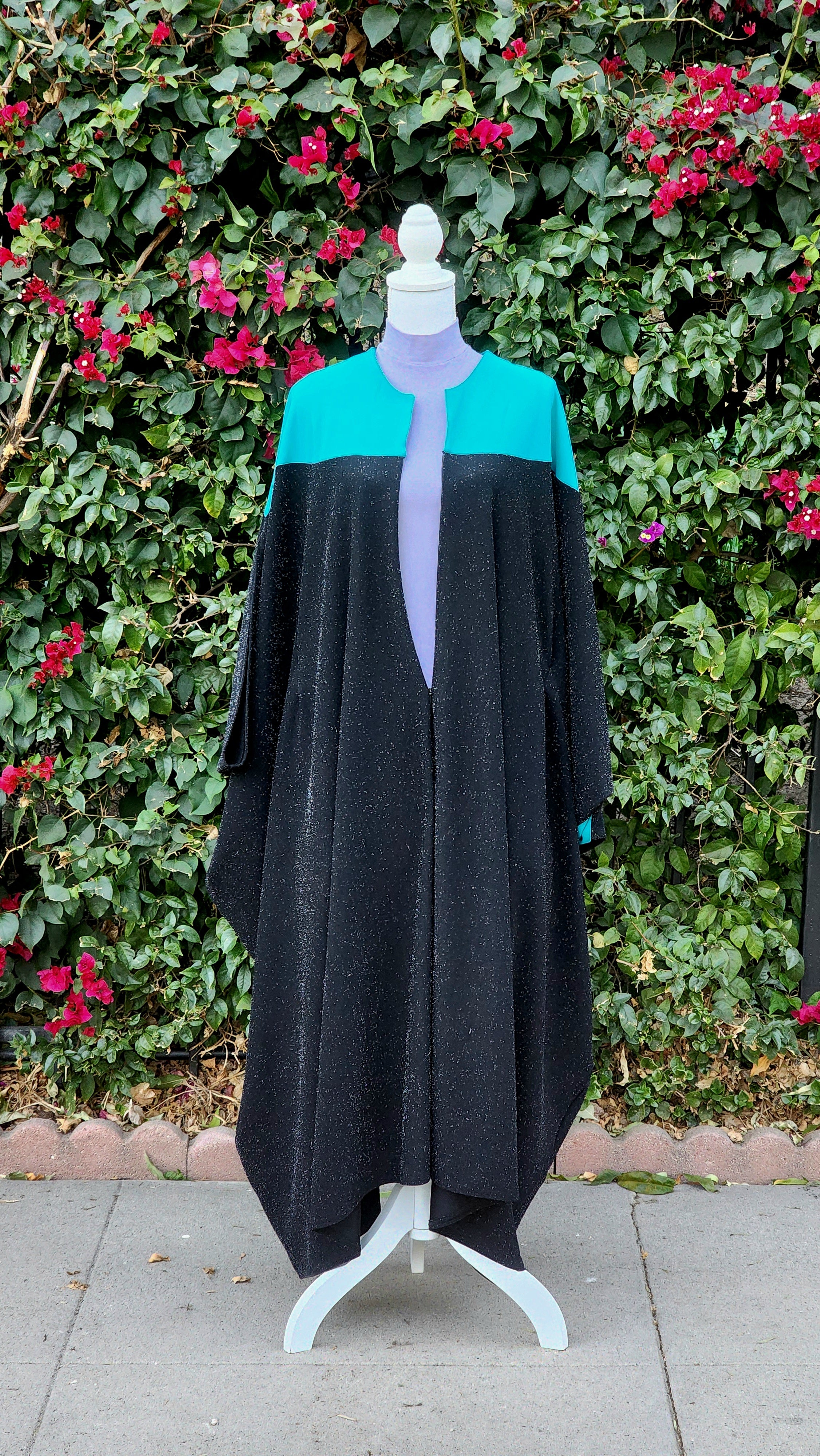 PRE-ORDER: Caftan Janeway Tunic Dress in Teal