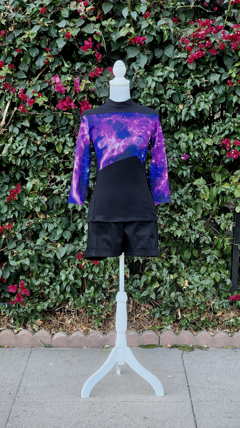 PRE-ORDER: Generation Mod Top in Purple Nebula Print (2024 LIMITED EDITION!)