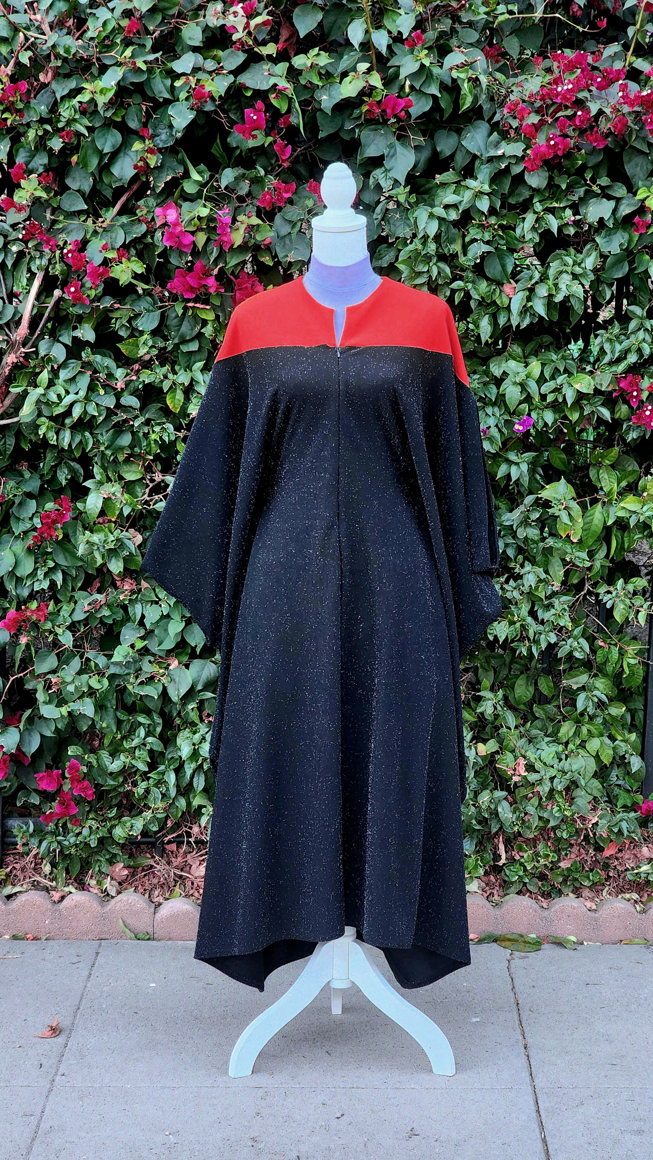 PRE-ORDER: Caftan Janeway Tunic Dress in Red