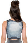 Platinum Crop Top