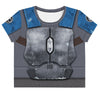 Nighthawk Grey Loose Crop Top